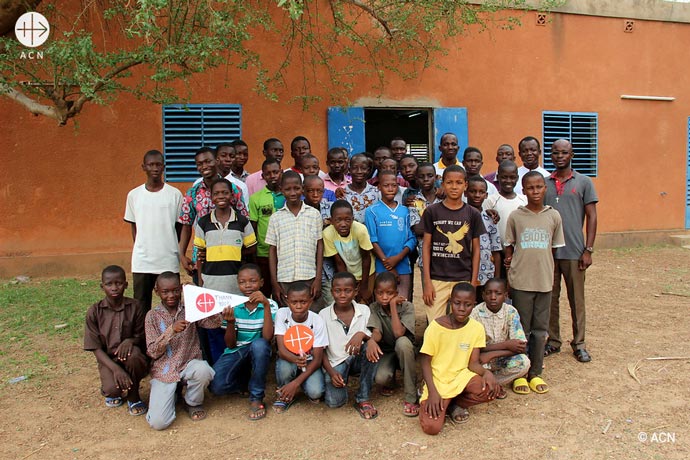 The pontifical foundation ACN supported more than 60 projects in Burkina Faso