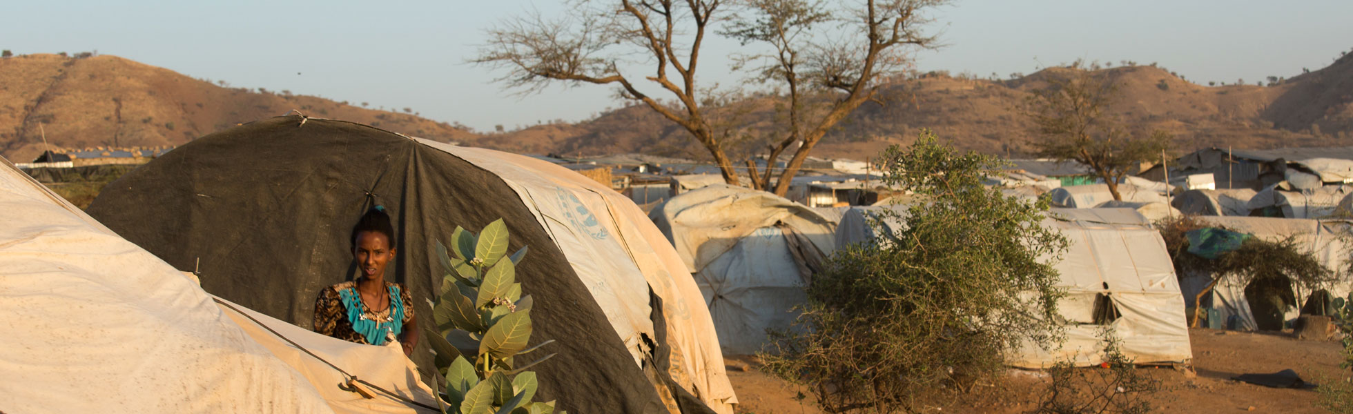 GIVING HOPE TO ERITREAN REFUGEES IN HITSATSE CAMP IN ETHIOPIA
