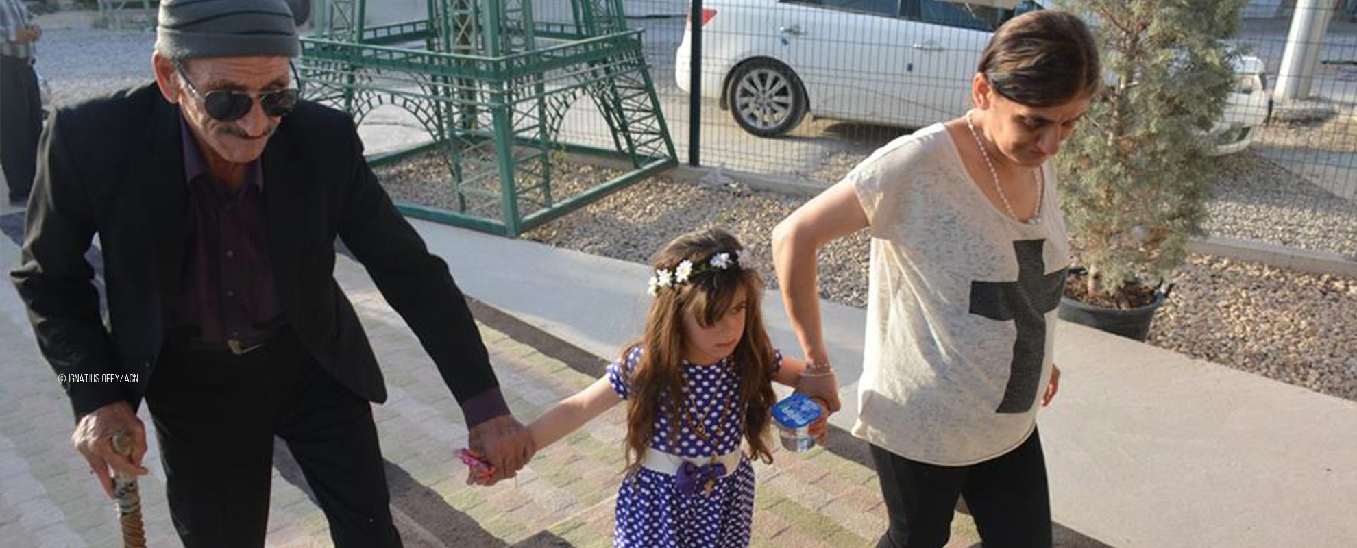 Christina’s father prayed the rosary each day for her return.