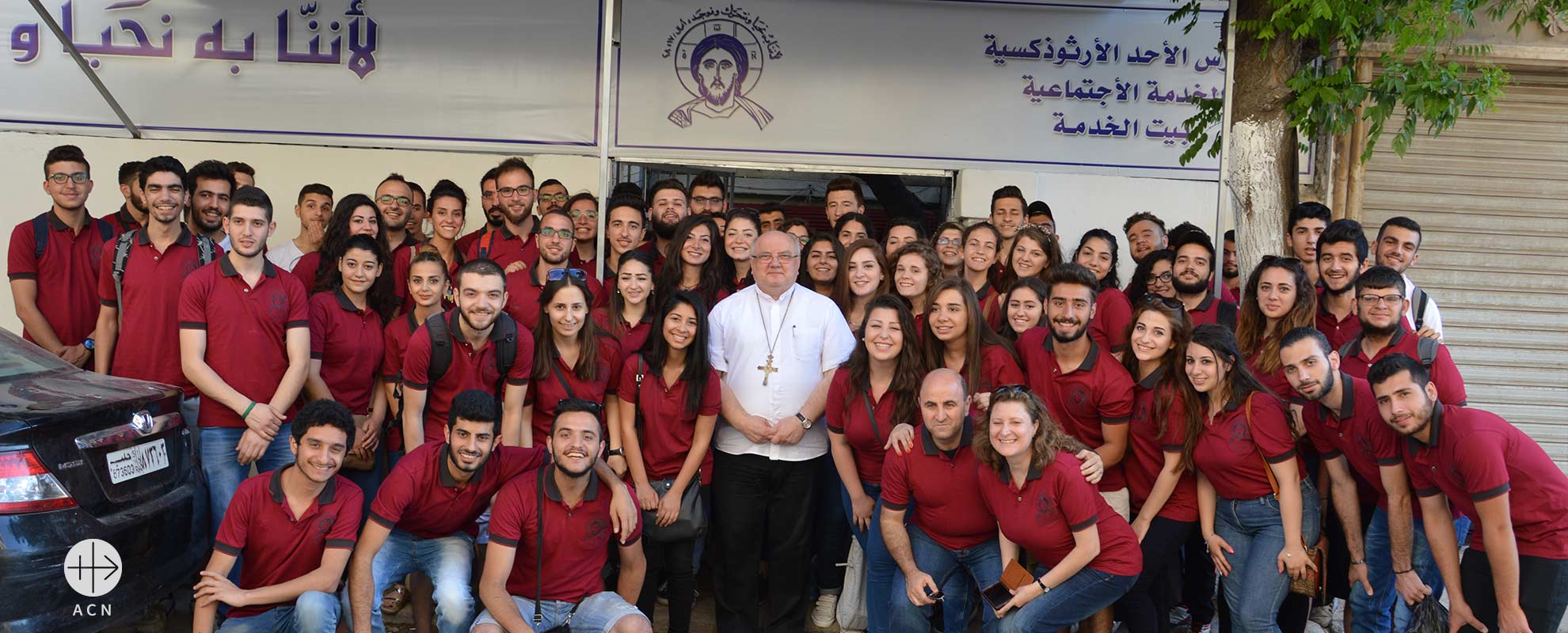 Jóvenes de Alepo colaboran en proyectos de ayuda: la caridad dentro de la caridad