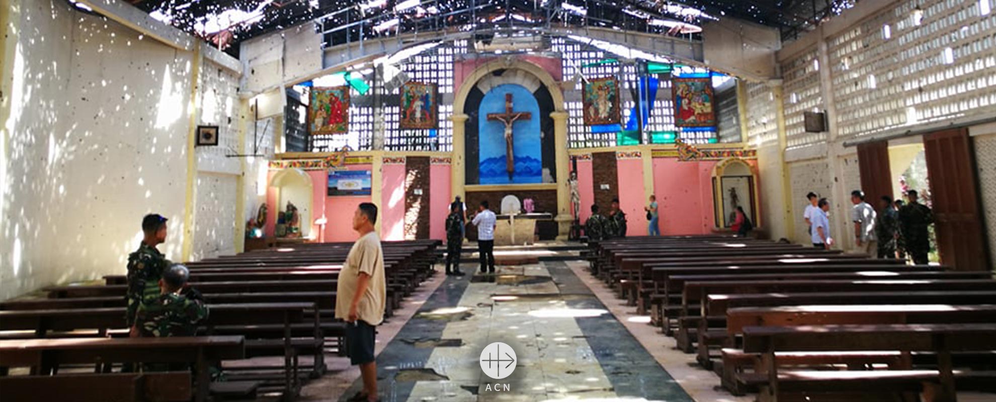 Philippines: Il découvre sa cathédrale saccagée
