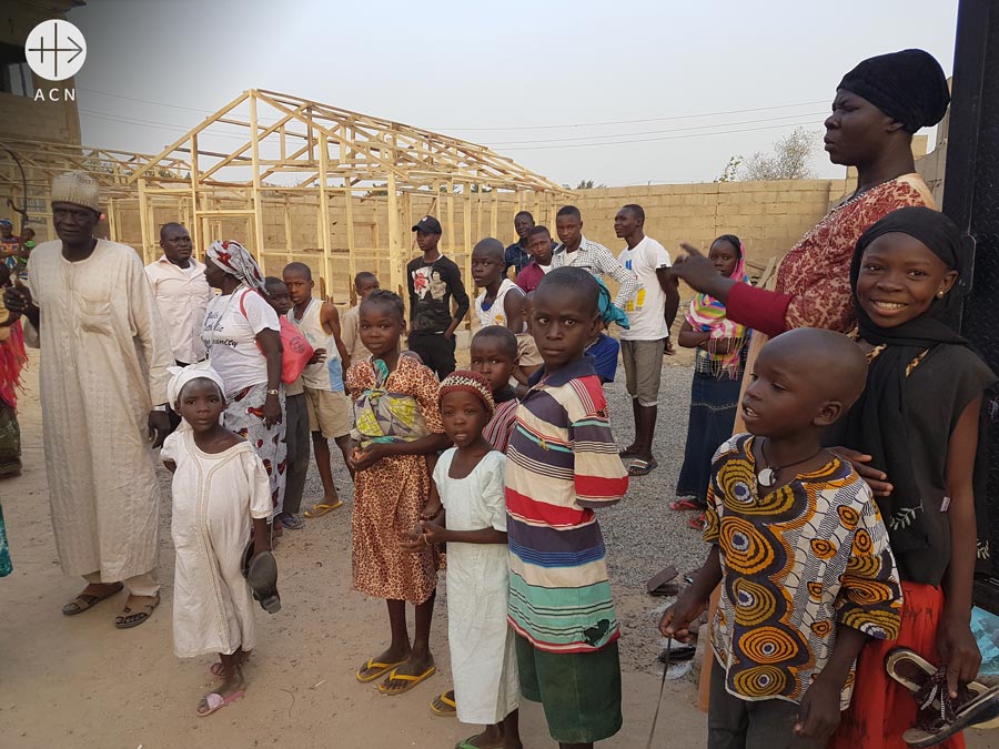 Refugees for catholic families at St. Hilary Church