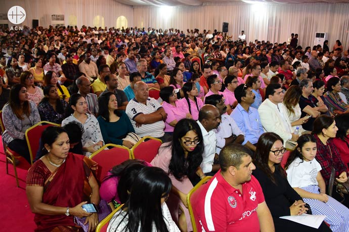 The ceremony took place in Bahrain