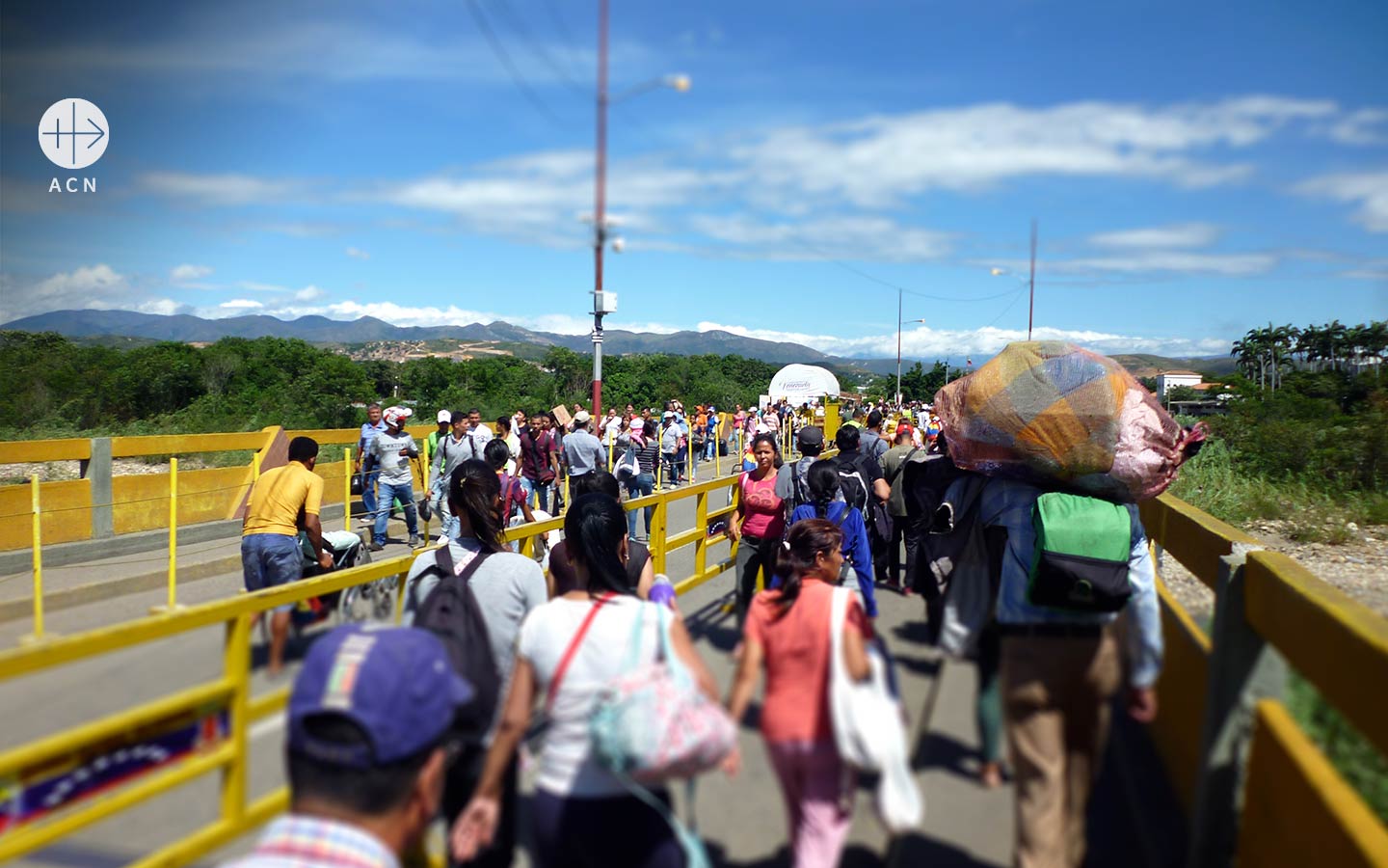 A picture of helplessness on the Venezuelan frontier