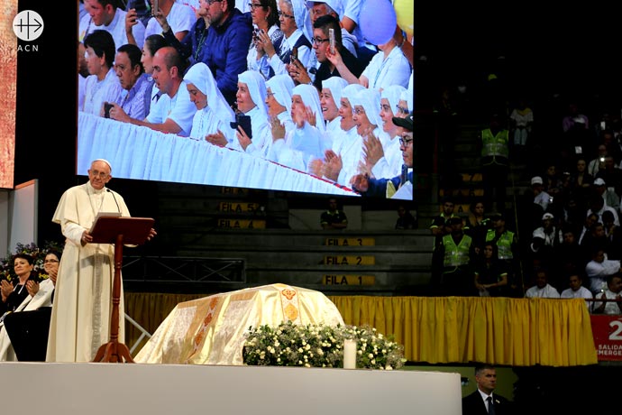 Pope Francis visit to Colombia in September 2017