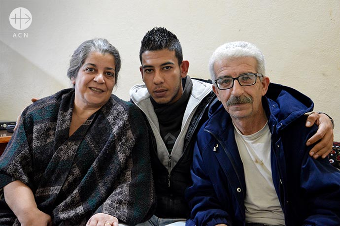 Nahila, Gabi and Marwan Mussa