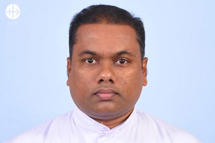 Fr. Malaka Leonard Fernando, Minister Provincial of the Vice Province of our Lady of Lanka, Sri Lanka, of the Third Order Regular Franciscans.