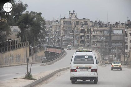 Syria - arriving in Aleppo.