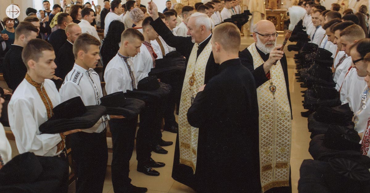 Ukraine: Help for the formation of 213 seminarians in the diocese of Ivano-Frankivsk
