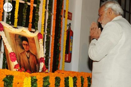El Primer Ministro indio Narendra Modi: