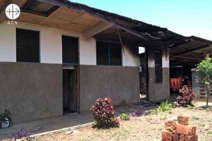 Renovation of interdiocesan major seminary Théologicum Christ-Roi, Malole (after acts of destruction on 18 - 19 February 2017).