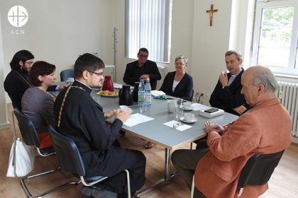 Los días 16 y 17 de julio, una delegación del Patriarcado de Moscú visitó la sede internacional de la Fundación Pontificia «Aid to the Church in Need».