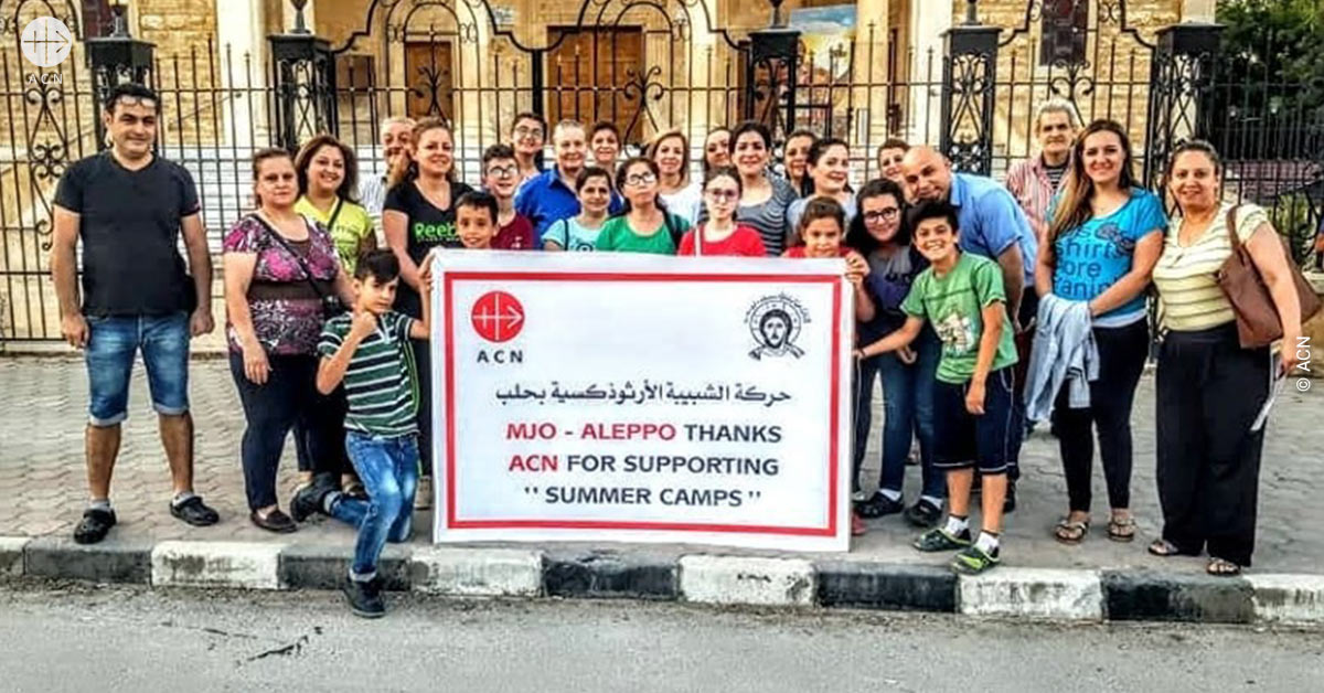 Campamento de verano en Siria: Su corazón sintió que volvía a latir de nuevo