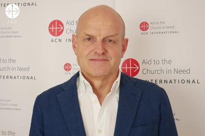 Reinhard Backes, responsable de los proyectos para la Fundación Pontificia «Aid to the Church in Need».