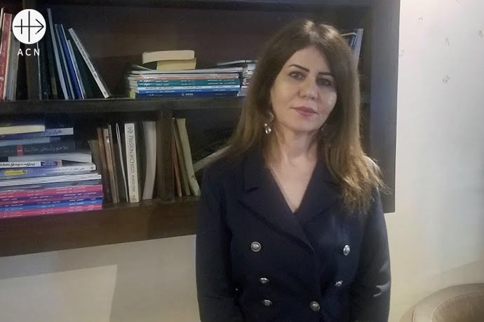 Professor Muna Yako, Iraqi Christian activist and constitutional expert.