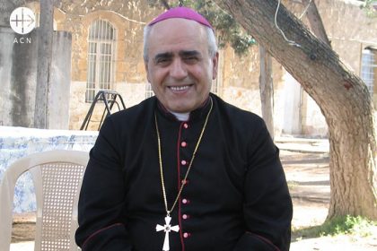 Emeritus Archbishop Jacques Behnan Hindo, Syrian-Catholic of Hassaké-Nisibis in the Kurdish area of Syria.