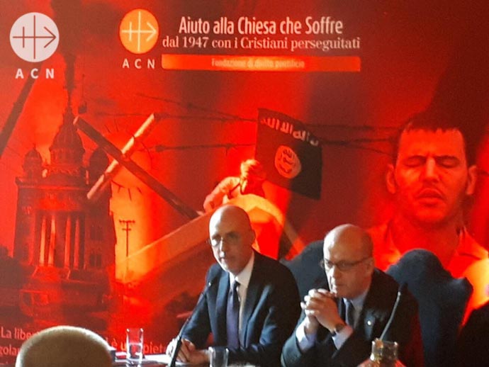 ACN Launch and Press Conference of the Religious Freedom Report 2018 in Rome