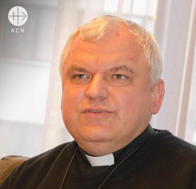 The auxiliary bishop of the diocese of Odessa-Simferopol, Jacek Pyl