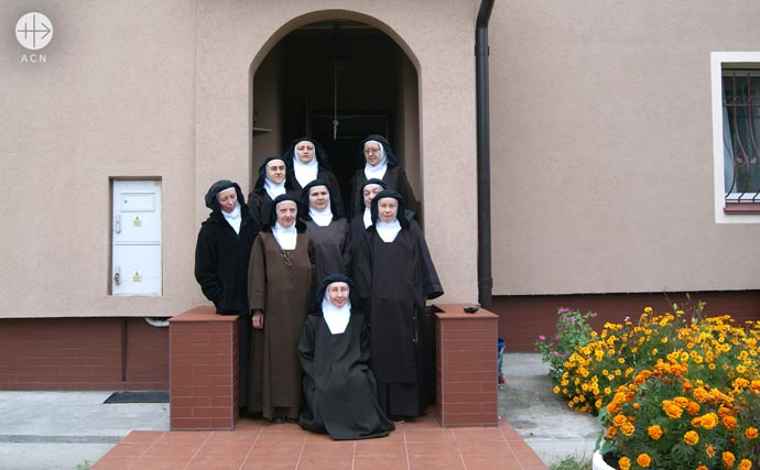 the Carmelite sisters in Kiev, Ukraine