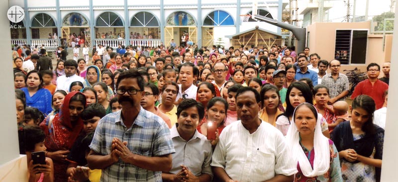 a church and community centre for the parish of Nayanagar in Bangladesh