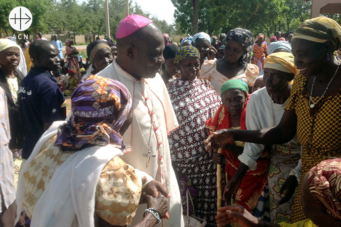 Monseñor Oliver Dashe Doeme, obispo de Mendigori (Nigeria)