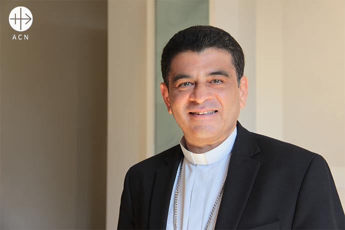 Mons. Rolando José Álvarez, obispo de Matagalpa.