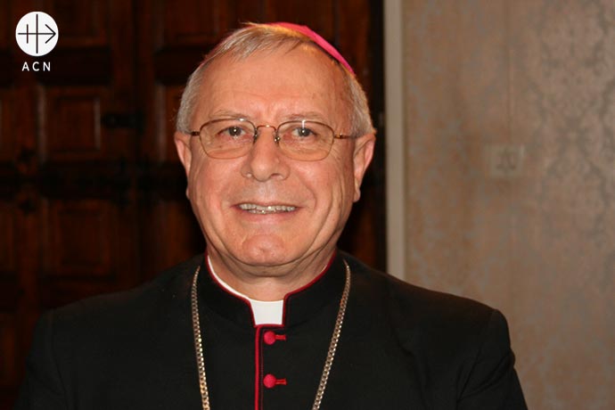 Bishop Paul Hinder, the Apostolic Vicar for southern Arabia.