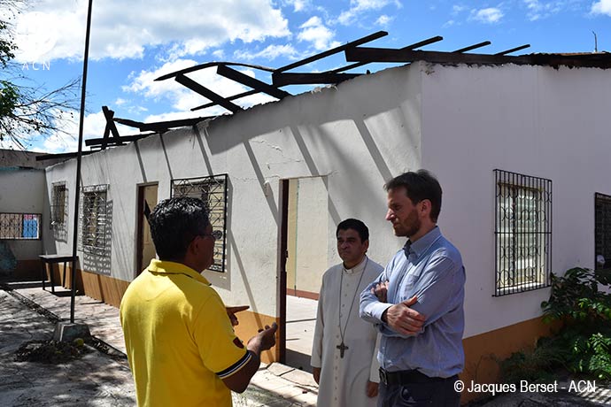 En el mes de noviembre, Marco Mencaglia, responsable de proyectos de Ayuda a la Iglesia Necesitada para América Latina, visitó Nicaragua.