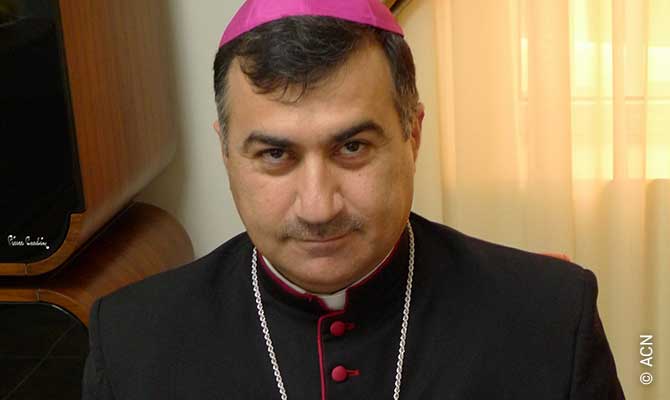 Mons. Bashar Warda, Arzobispo Caldeo de Erbil.