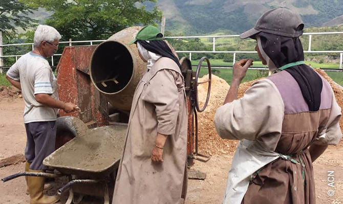 ACN supports nuns at the convent of St. Mary Queen of Angels in Valencia, Venezuela.
