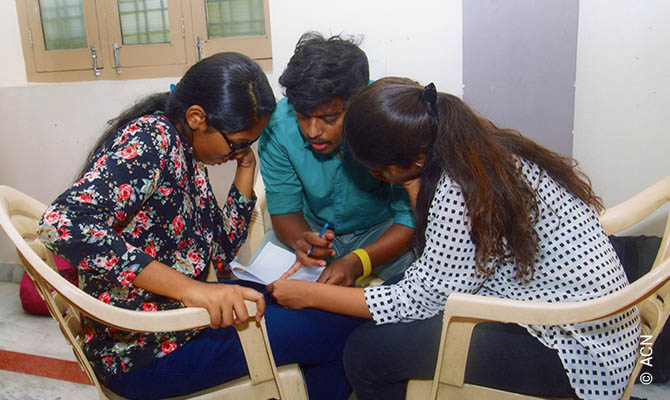 Faith Formation for Youth in the Archdiocese of Hyderabad, India.