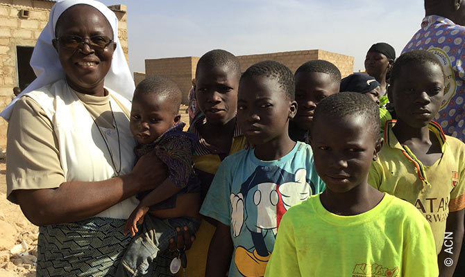Refugees can count on the help of religious sisters.