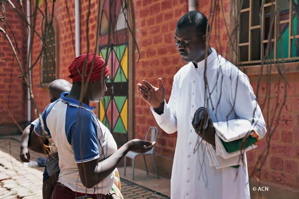 Nella diocesi di Ouahigouya, Burkina Faso.