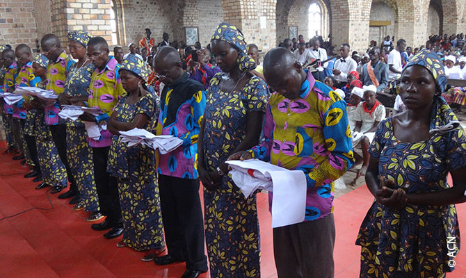 Catechist training at Mobokoli Centre, Lolo.