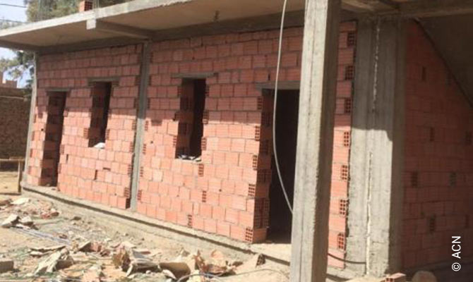 Construcción de 4 estudios y una sala comunitaria para las Hermanitas del Sagrado Corazón - de Carlos de Foucauld en Tamanrasset (cofinanciación).