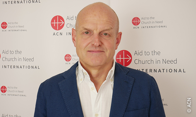 Reinhard Backes, Projektleiter beim Hilfswerk Aid to the Church in Need.