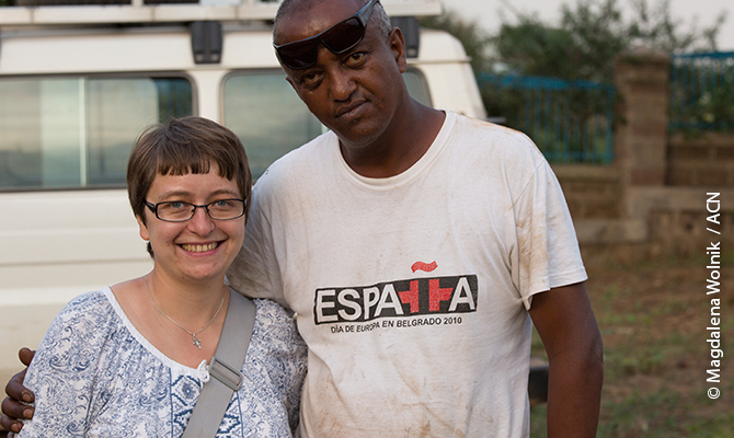 Magdalena Wolnik, author of several dozen documentary films made in cooperation with Catholic Radio and Television Network (CRTN) and the pontifical foundation ACN.