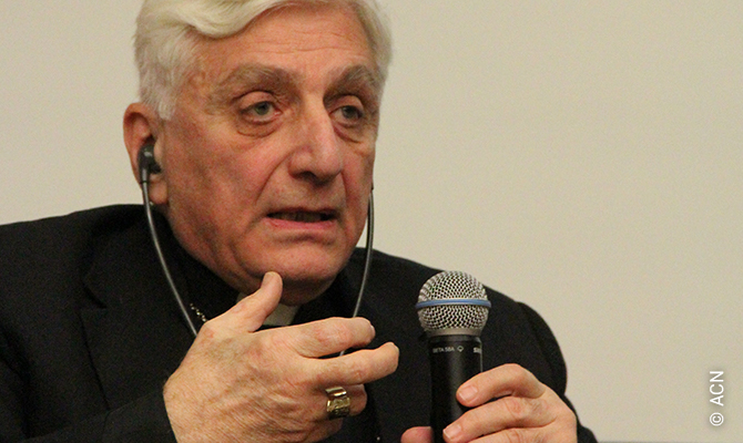 Mgr. Antoine Audo, the Chaldean Bishop of Aleppo in Syria