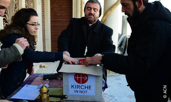 Mgr Selwanos Boutros Alnemeh, the Syrian Orthodox Archbishop of Homs.