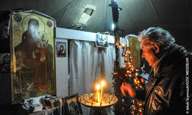 Capilla Ortodoxa en Kiev