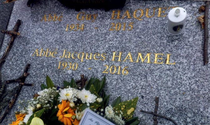 Tomb of Father Jacques Hamel