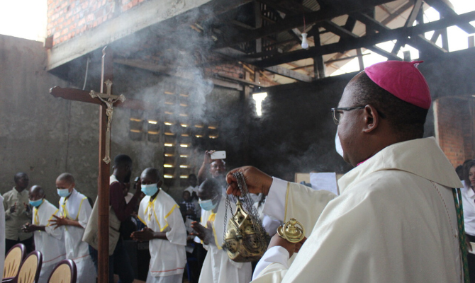the Pope in Congo