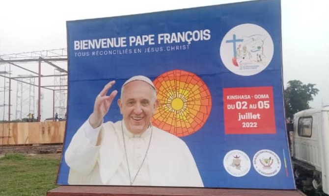 Papst Franziskus in der DR Kongo