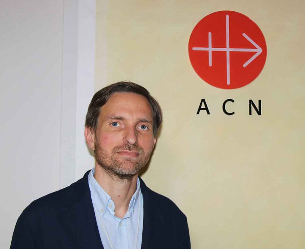 Marco Mencaglia, directeur du département des projets d'ACN International