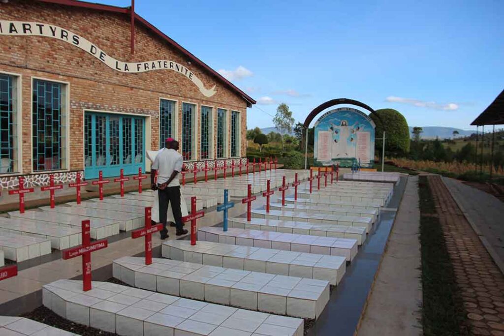 Sanctuaire des martyrs de la fraternité à Buta