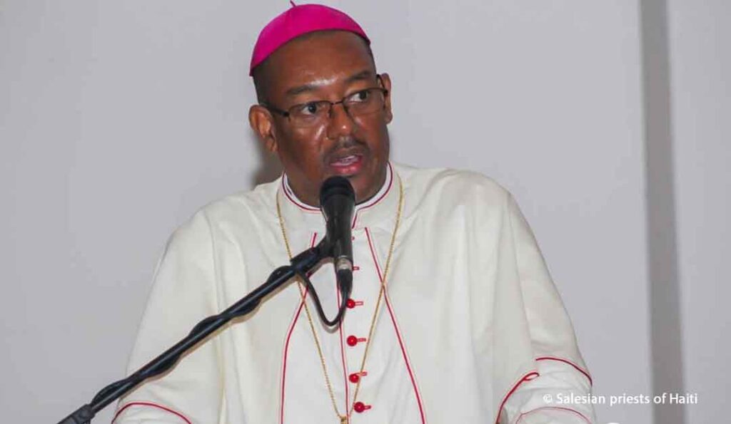 Mgr Max Leroy Mésidor, archevêque de Port-au-Prince