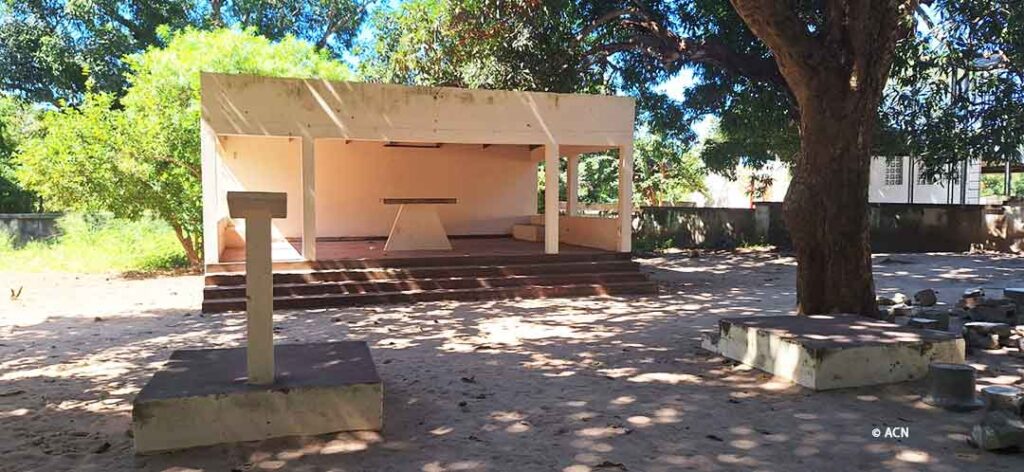 L'évêque de Palma espère reconstruire l'église, mais seulement lorsque les conditions de sécurité se seront améliorées.