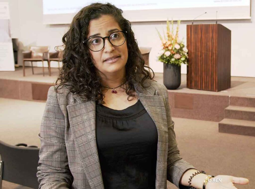 Marielle Boutros, ACN project coordinator in Lebanon