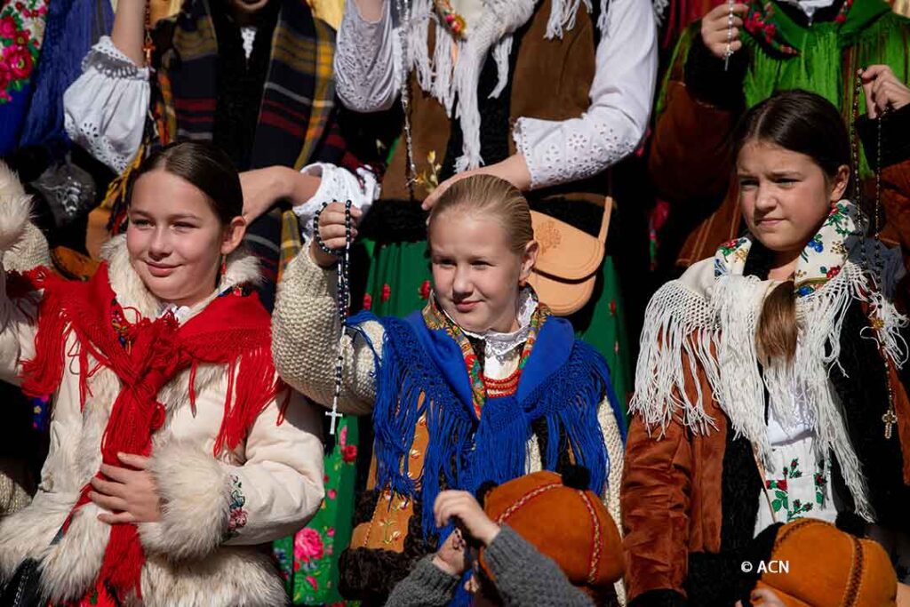Children worldwide joined the One Million Children Praying the Rosary for Peace initiative