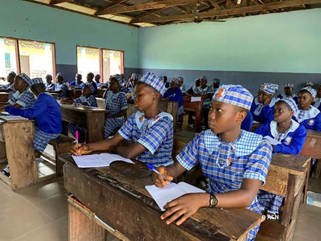 Programme d’éducation d’urgence pour les enfants déplacés dans le diocèse de Makurdi